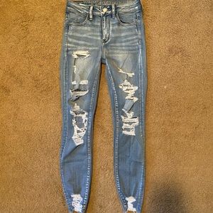 American Eagle High-Rise Skinny Jeans